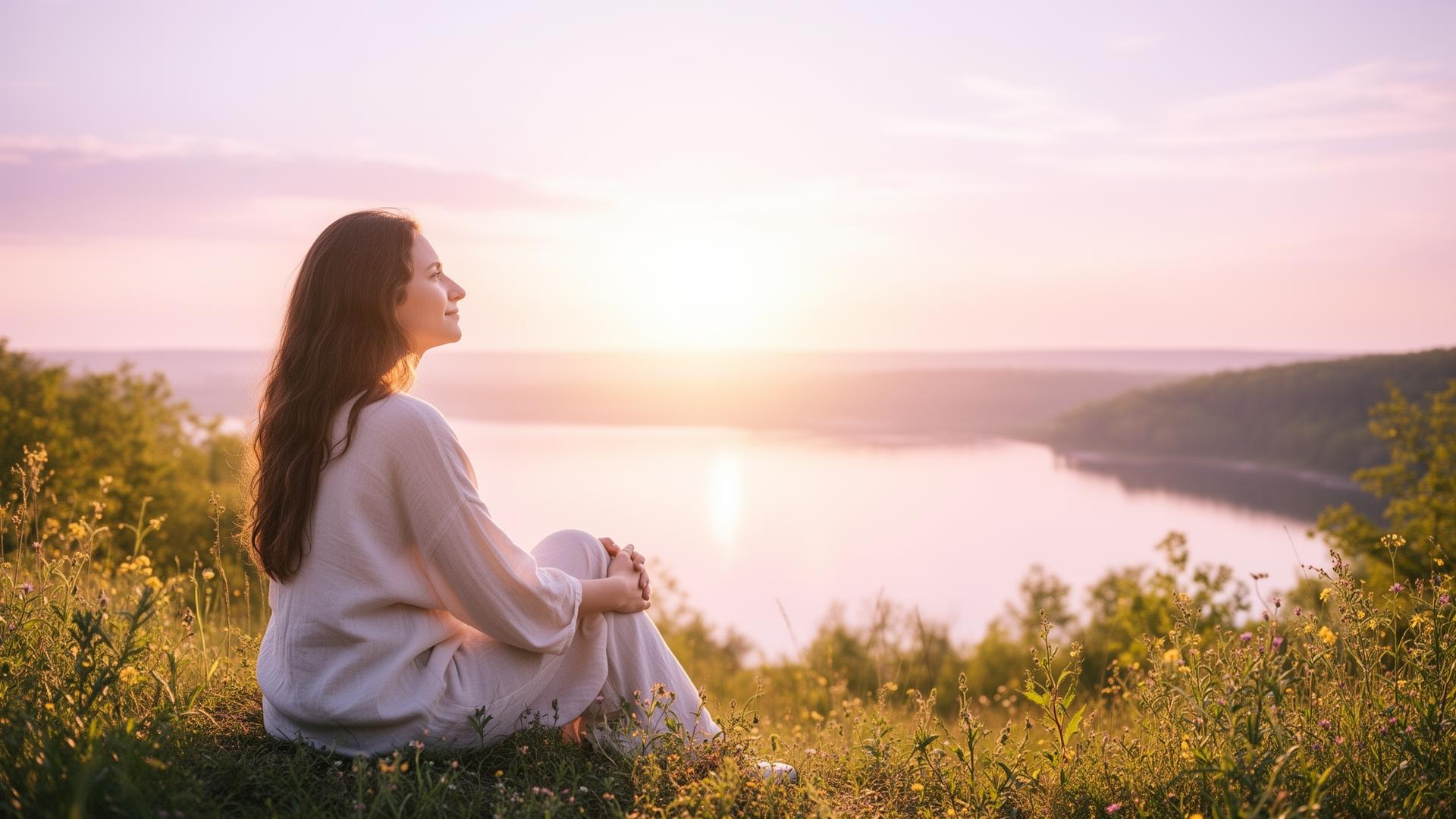 Épuisement profond : comment le neurofeedback vous aide à retrouver énergie et équilibre Personne sereine regardant vers l'horizon dans un espace lumineux illustrant le retour à l'énergie et à l'équilibre grâce au neurofeedback dynamique NeurOptimal®